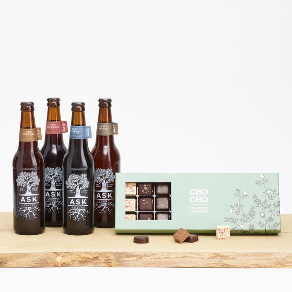 ASK 4 varianter med chokolade